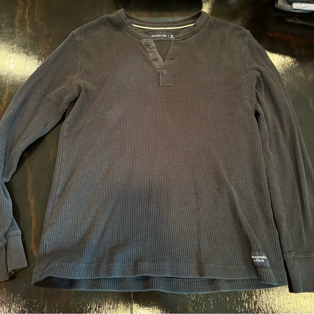 Men’s Abercrombie thermal Henley